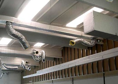 Realizzazione nuovo impianto climatizzazione e ricambio aria. Varese