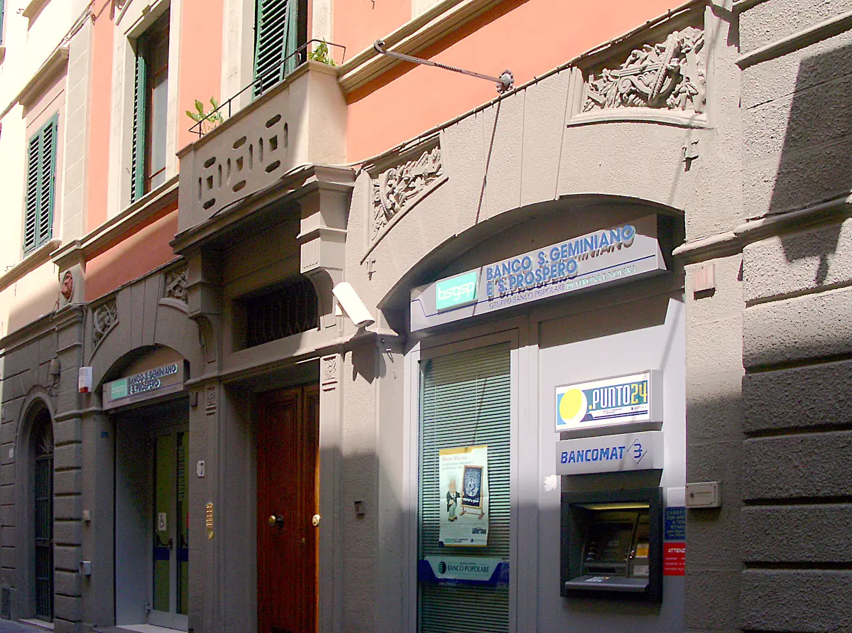 Progetto banca Firenze. Arch. Grassi