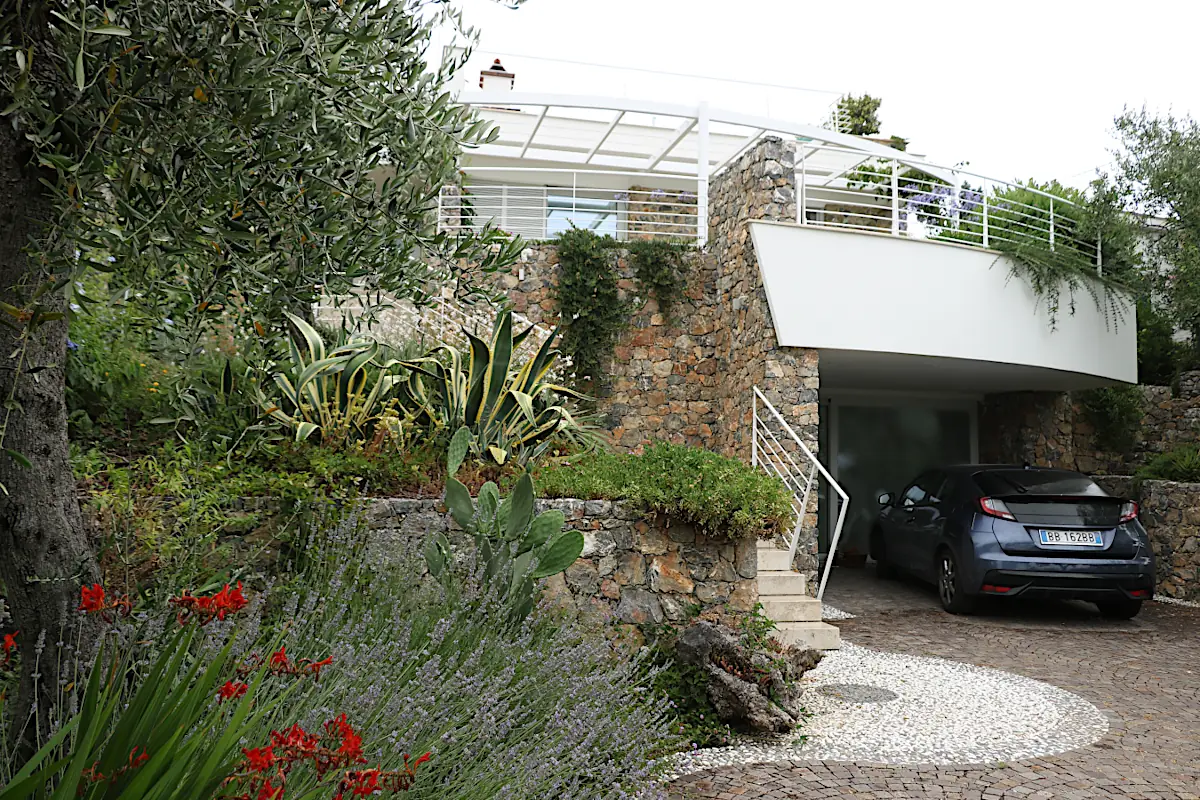Progetto casa a Lerici, nella provincia di La Spezia.